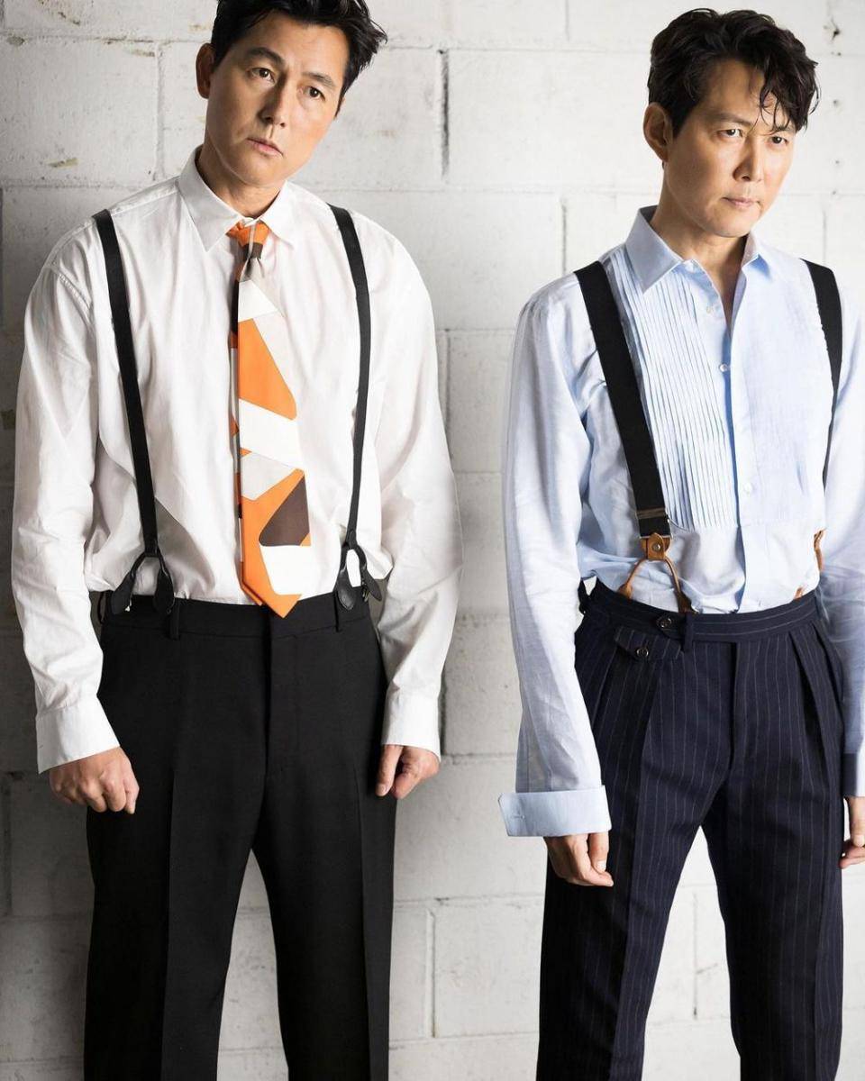 Jung Woo Sung dan Lee Jung Jae (instagram.com/from_jjlee)