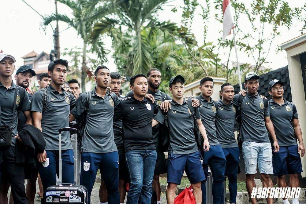 Potret skuad PSIS Semarang sebelum bertandang ke Solo (instagram.com/psisfcofficial)