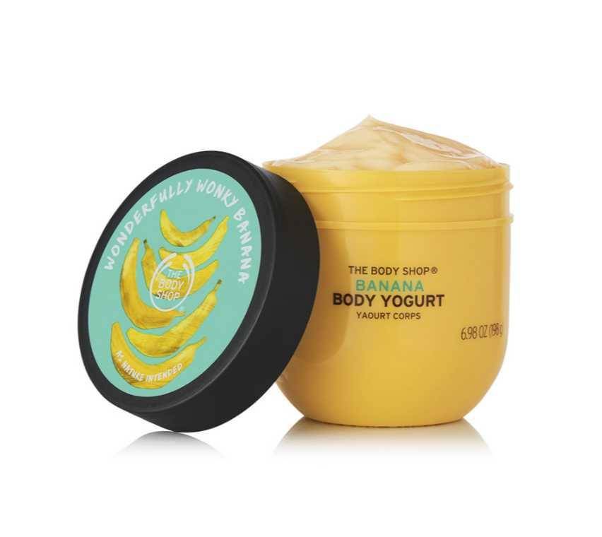 The Body Shop Banana Body Yogurt (thebodyshop.pk)