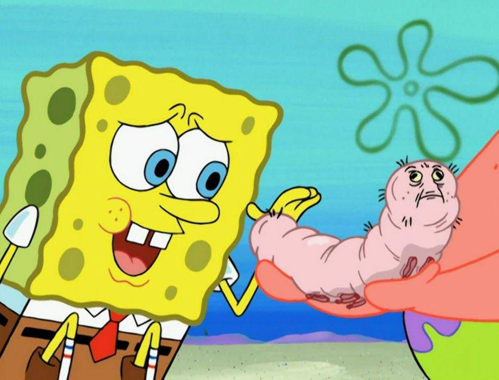 SpongeBob dan Mrs. Wormsley. (dok.Nickelodeon/SpongeBob SquarePants)