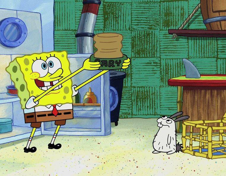 SpongeBob dan Bunny Wunny. (dok.Nickelodeon/SpongeBob SquarePants)