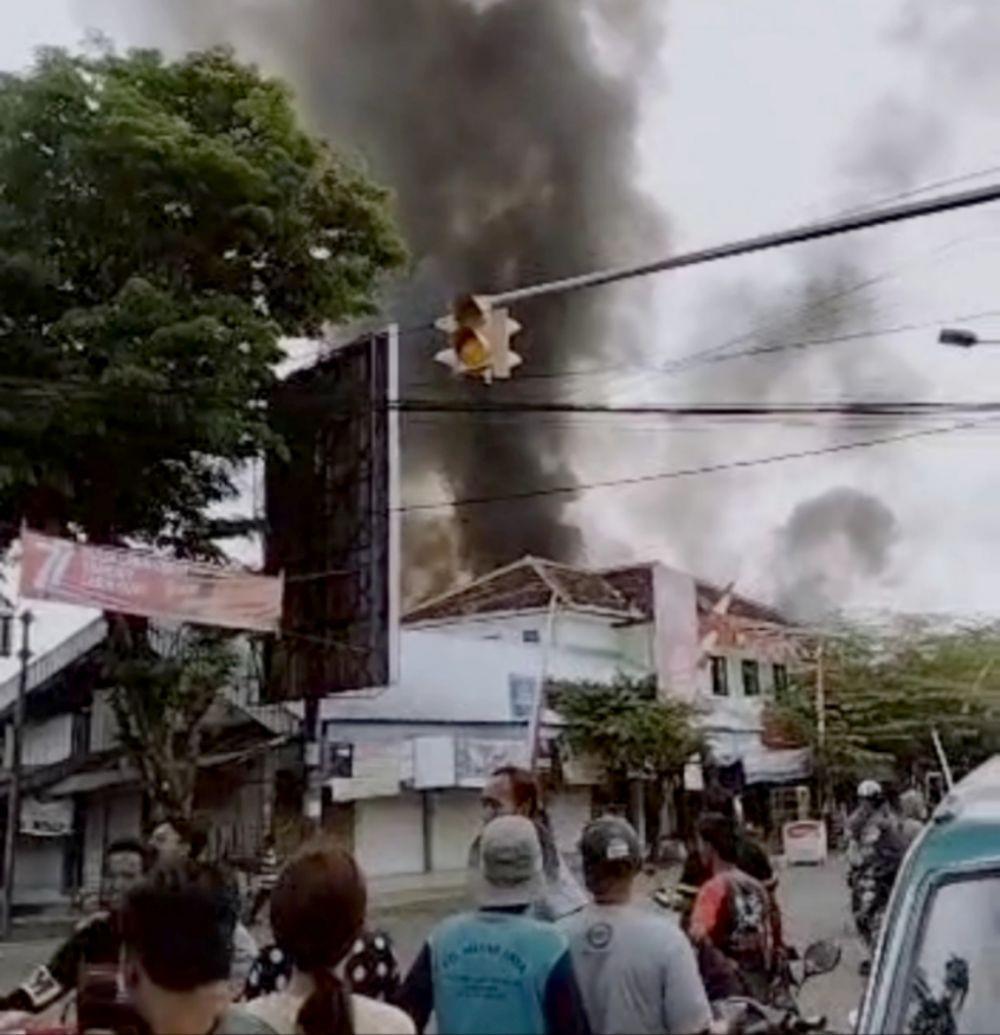 Pasar di Madiun Terbakar, Kerugian Lebih dari Rp1,3 Miliar