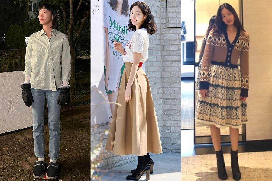10 Ide OOTD ke Kampus ala Kim Go Eun, Mudah Disontek