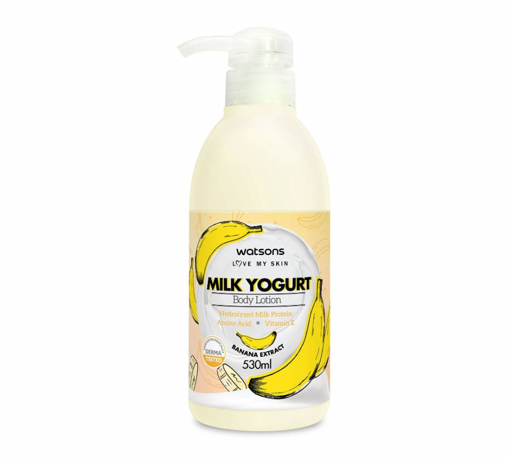 Watsons Milk Yogurt Body Lotion Banana Extract (watsons.com.ph)