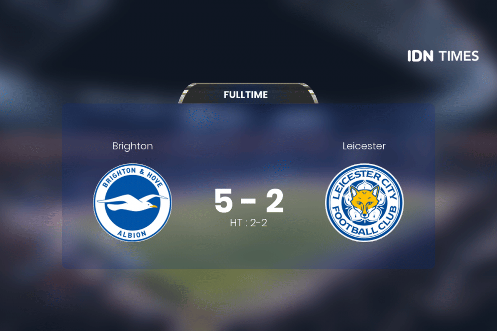 Brighton Curi Poin Penuh Atas Leicester