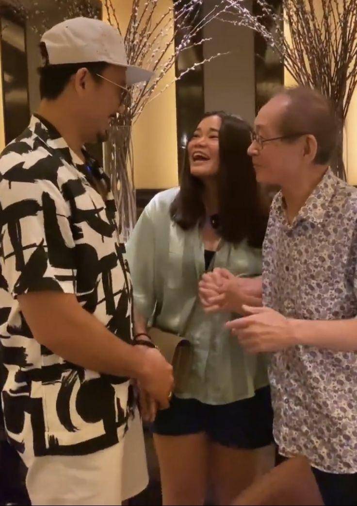 Densu bertemu mertua (instagram.com/sumargodenny)