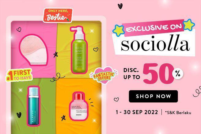 Promo skincare dan produk grooming pria September 2022 (soco.id)