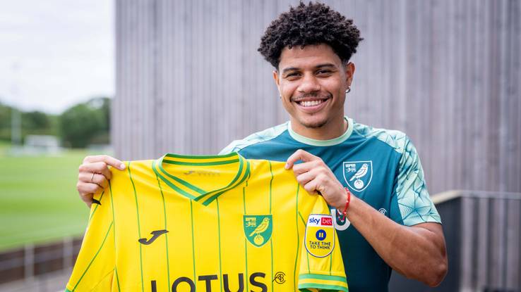 Gabriel Sara bergabung dengan Norwich City. (canaries.co.uk)