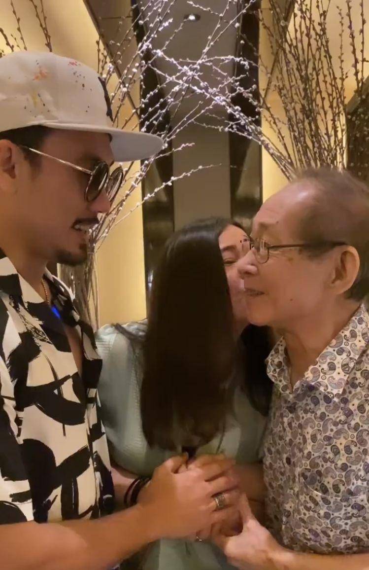 Densu bertemu mertua (instagram.com/sumargodenny)
