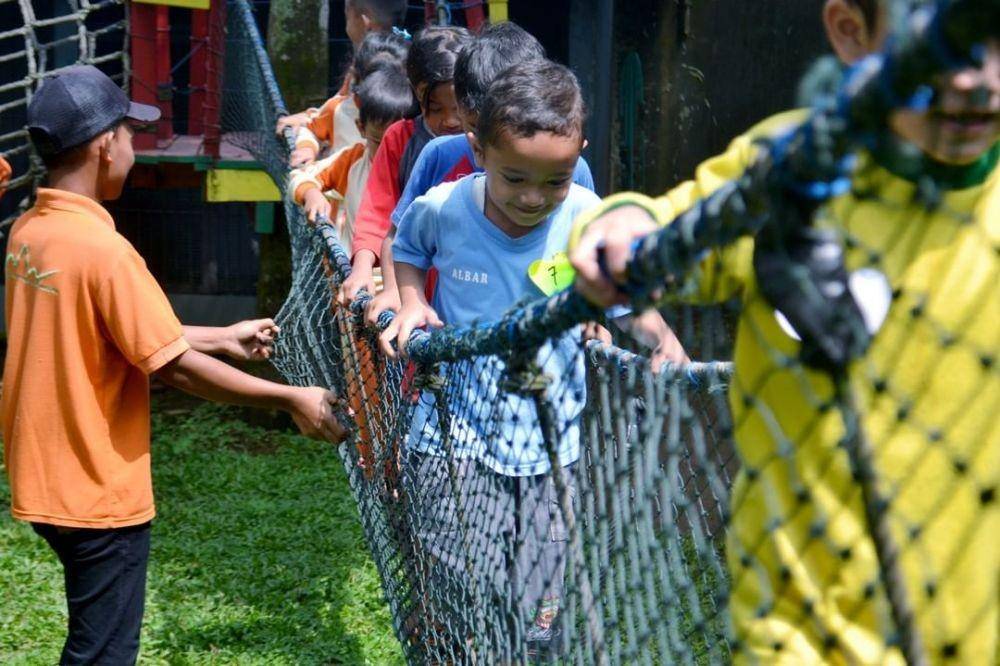 Low rope di The Highland Park Resort Bogor (instagram.com/thehighlandparkresortbogor)