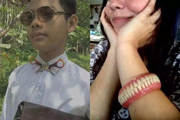 10 Potret Orang Pakai Aksesori Antimainstream, The Power of Kepepet!