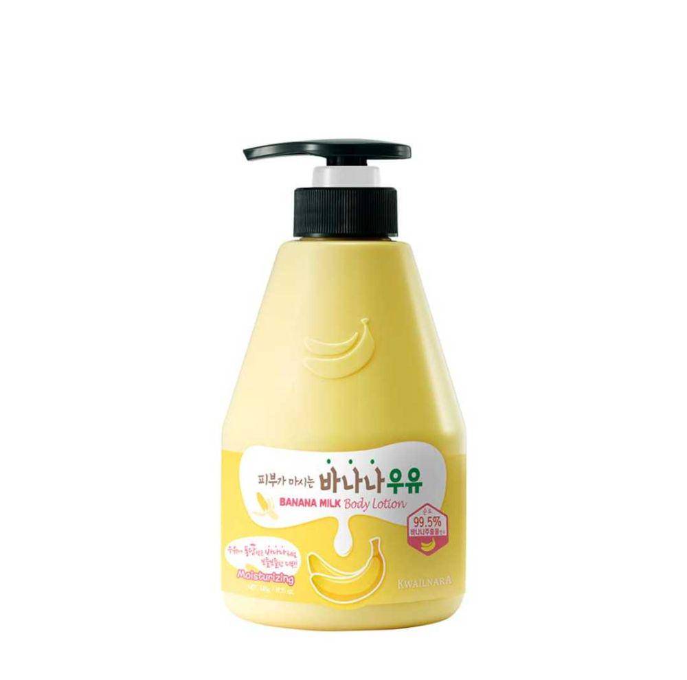 Kwailnara Banana Milk Body Lotion (welcos.com)