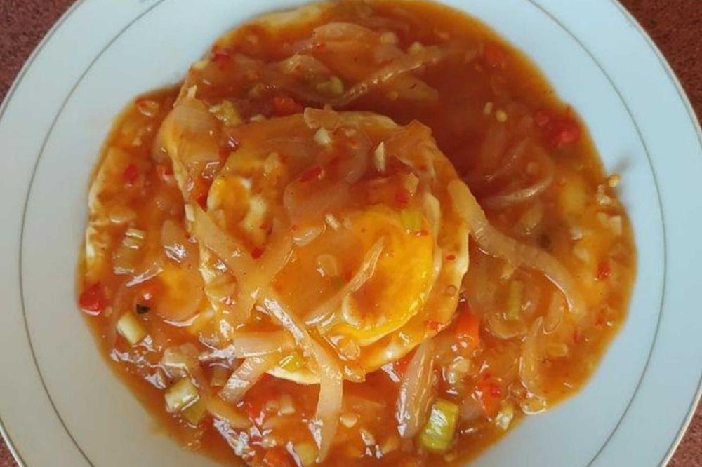 Resep Telur Ceplok Asam Manis untuk Anak Kos, Lauk Enak dan Anti Ribet