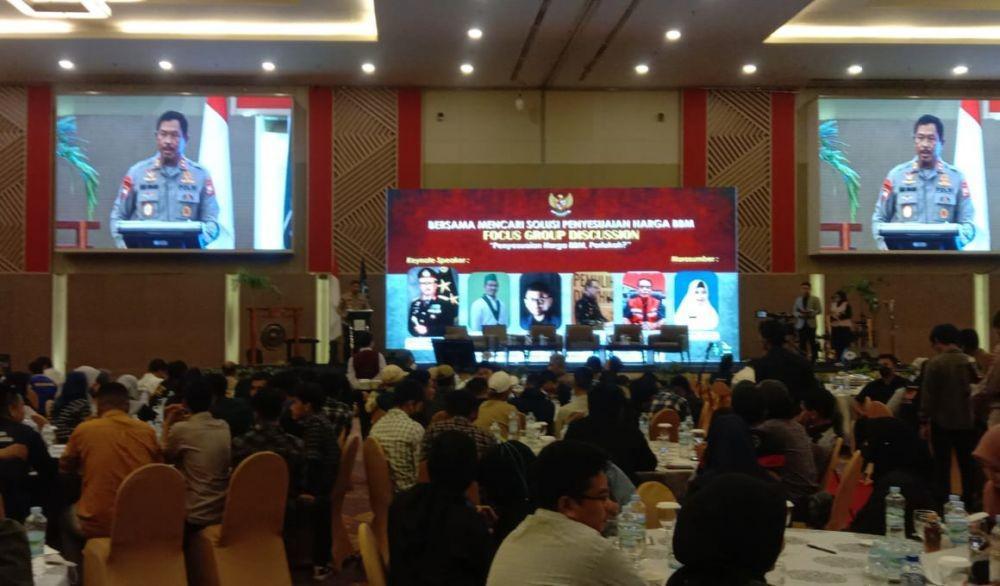 Ramai Demo BBM, HMI Sulselbar Pilih FGD dengan Kapolda Sulsel di Hotel