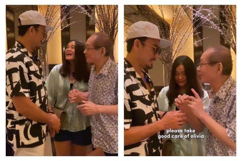 Densu bertemu mertua (instagram.com/sumargodenny)