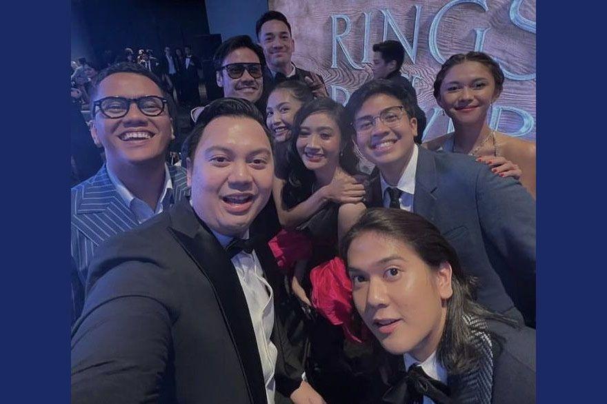10 Potret Artis Indonesia di Premier The Rings of Power di Singapura
