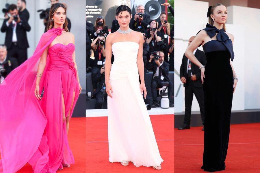 11 Gaya Artis Hollywood di Red Carpet Venice Film Festival, Stunning!