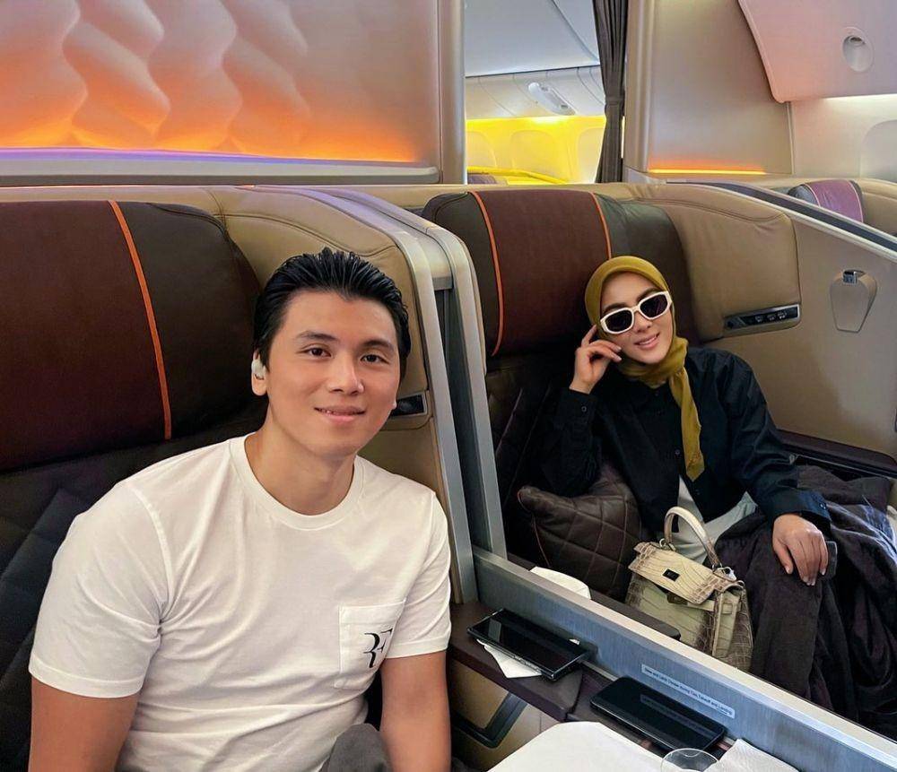 Syahrini balik ke Singapura (instagram.com/princessyahrini)