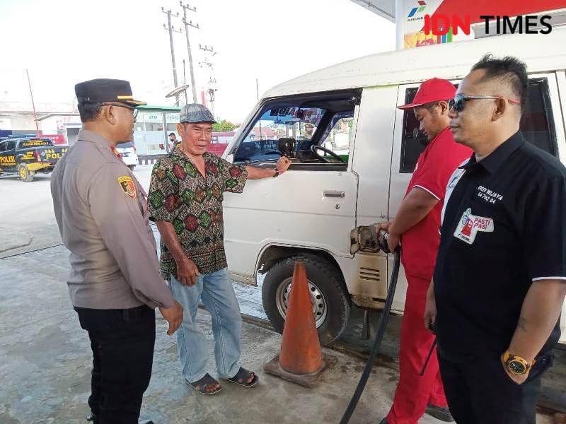 Polres PPU Jamin Keamanan di Tengah Kenaikan Harga BBM Subsidi