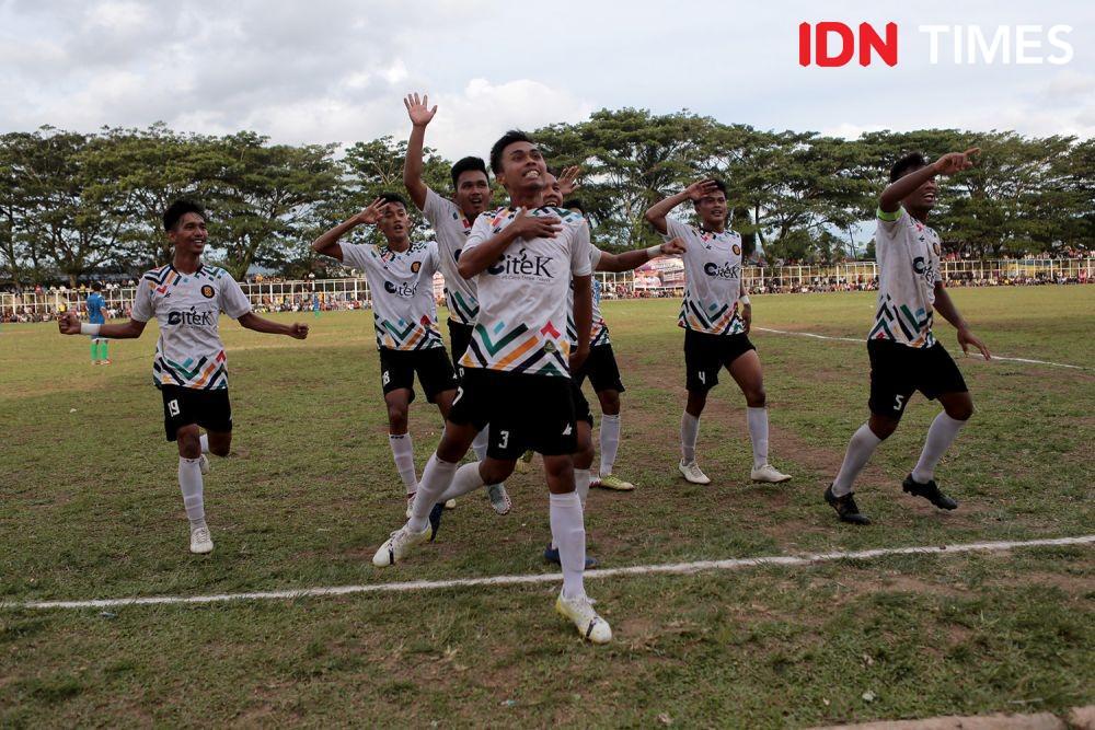 Gol Super Ridho, Ar Rasyid FC Tapteng Juara Bonas Cup Zona Sidimpuan