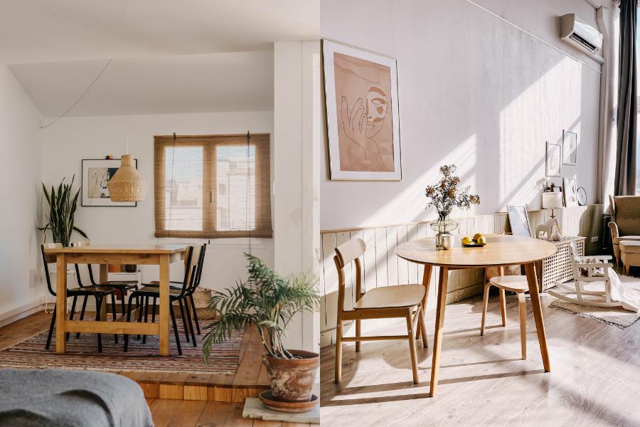 9 Inspirasi Desain Meja Makan Rumah Mungil, Trik supaya Terasa Lega!