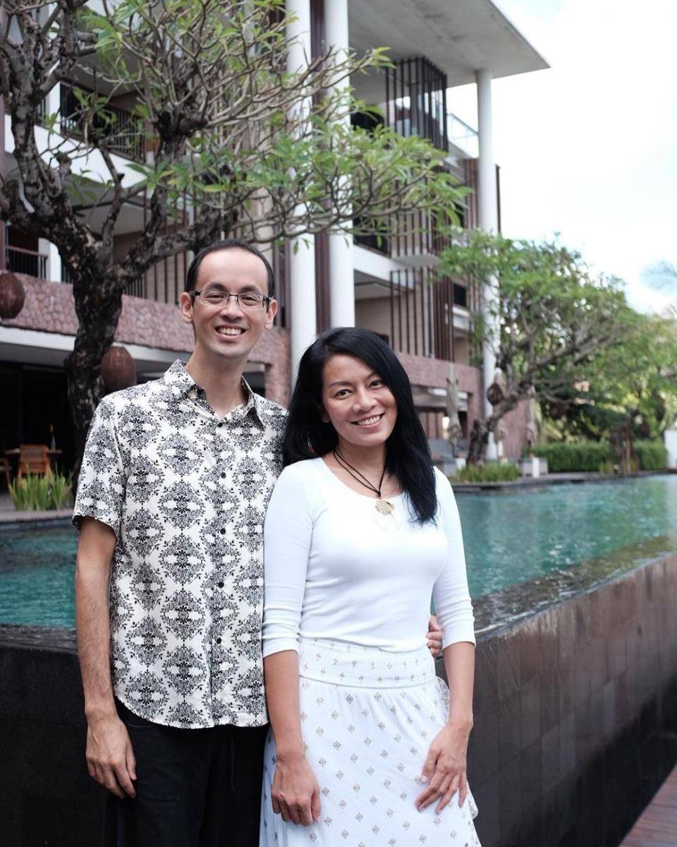 Reza Gunawan dan Dewi Lestari (instagram.com/deelestari)