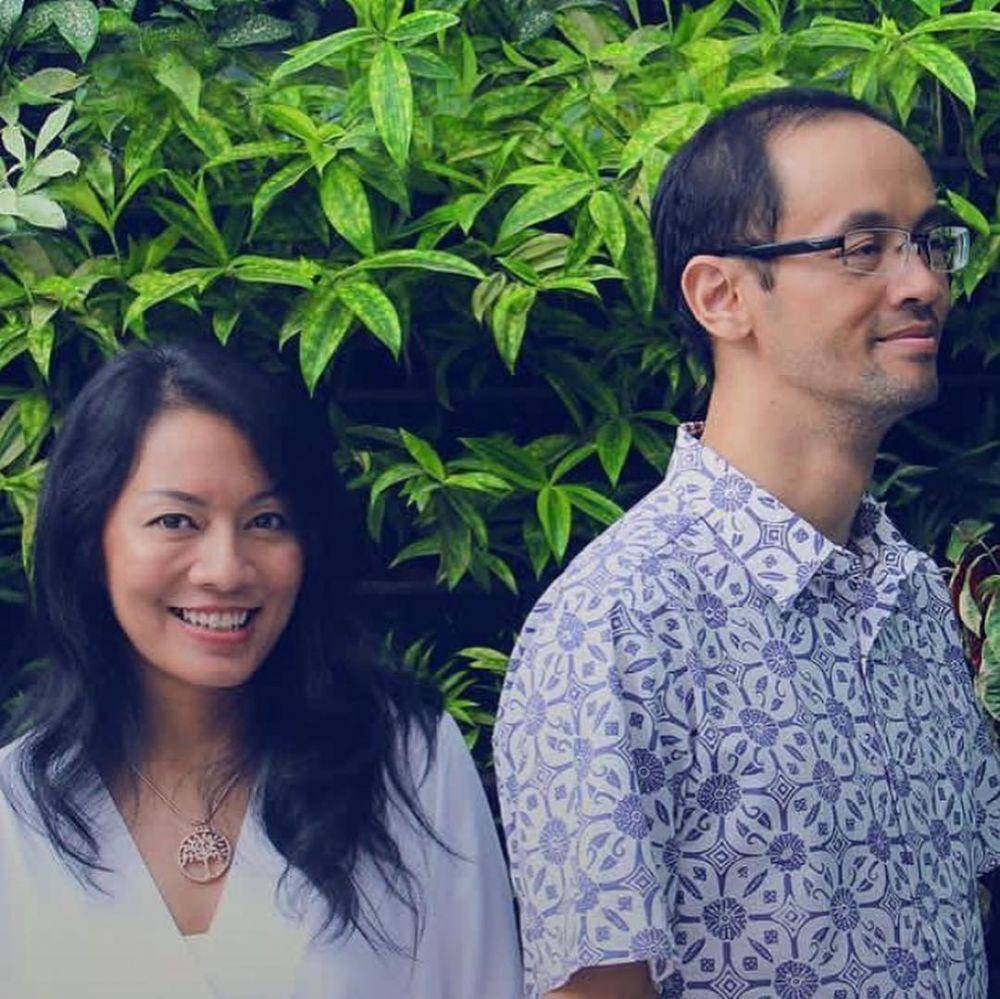 Reza Gunawan dan Dewi Lestari (instagram.com/deelestari)