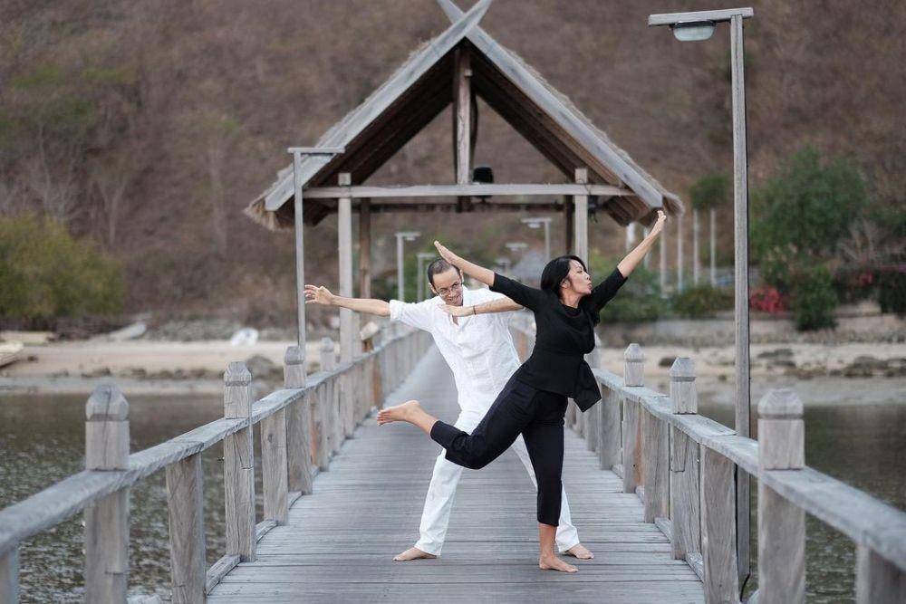 Reza Gunawan dan Dewi Lestari (instagram.com/deelestari)