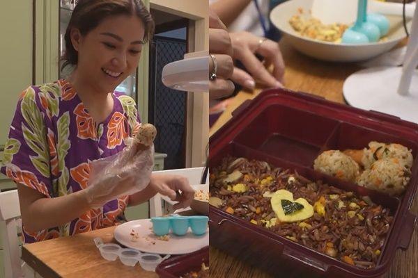 10 Potret Sarwendah Siapin Bekal Sekolah Anak, Isi Bentonya Gemoy