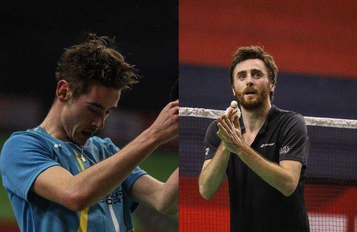 potret Arnaud Merkle dan Lucas Claerbout (instagram.com/bwf.official)