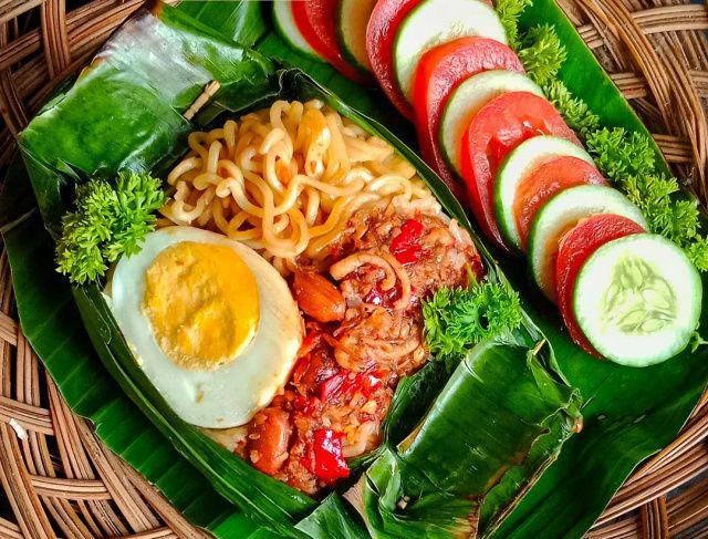 gambar nasi jinggo (instagram.com/mabela_cooking_club)