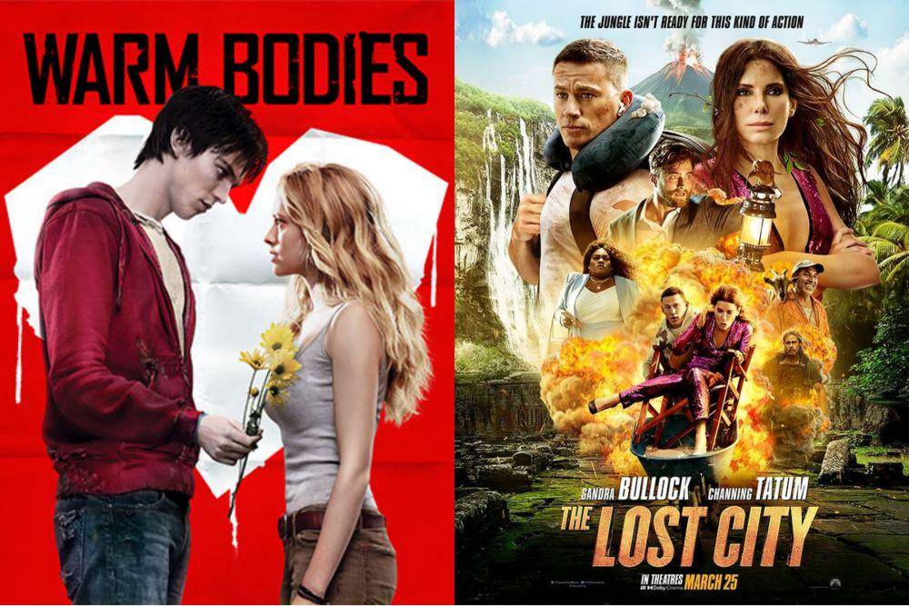 Warm Bodies (2013) dan The Lost City (2022) (dok. Lionsgate/Warm Bodies | dok. Paramount Pictures/The Lost City)