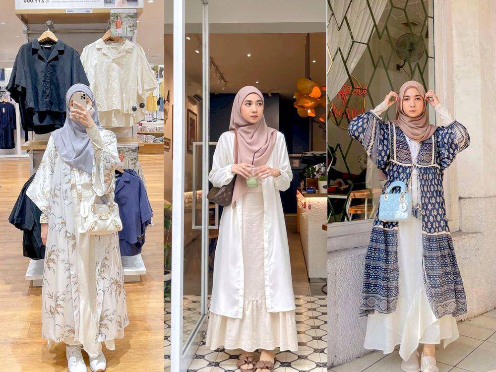 potret Richa Etika memakai long outer yang chic (instagram.com/richaeu)