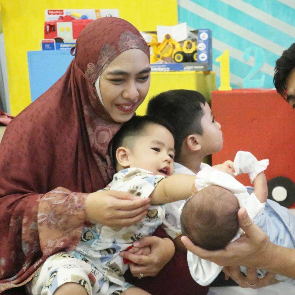 Cut Raifa Aramoana dan keluarga (instagram.com/sulaimanaliabdullah)