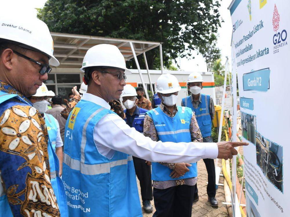 PLN pasok listrik ke Istana Kepresidenan menggunakan energi baru terbarukan (EBT) (dok. Sekretariat Presiden)