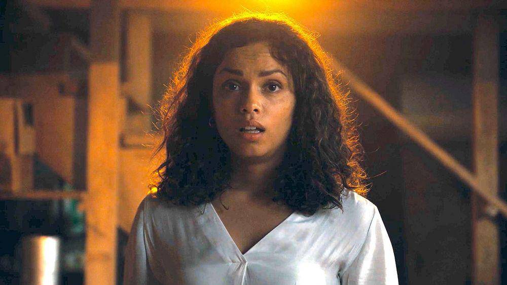 Georgina Campbell sebagai Tes dalam film Barbarian (dok. 20th Century Studios/Barbarian)