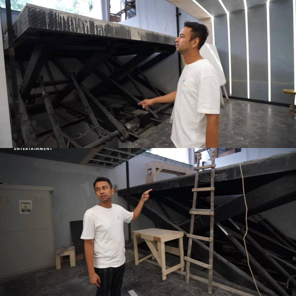 Basemen dan kamar Raffi Ahmad di rumah baru (YouTube.com/Rans Entertainment/)