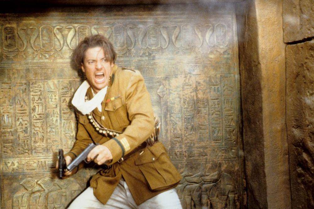 Brendan Fraser dalam film The Mummy (dok. Universal Pictures/The Mummy)