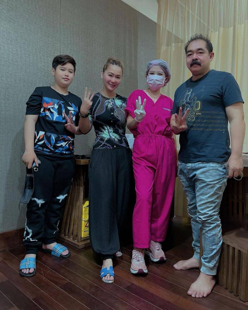potret terbaru Adam Suseno (Instagram.com/inul.d)