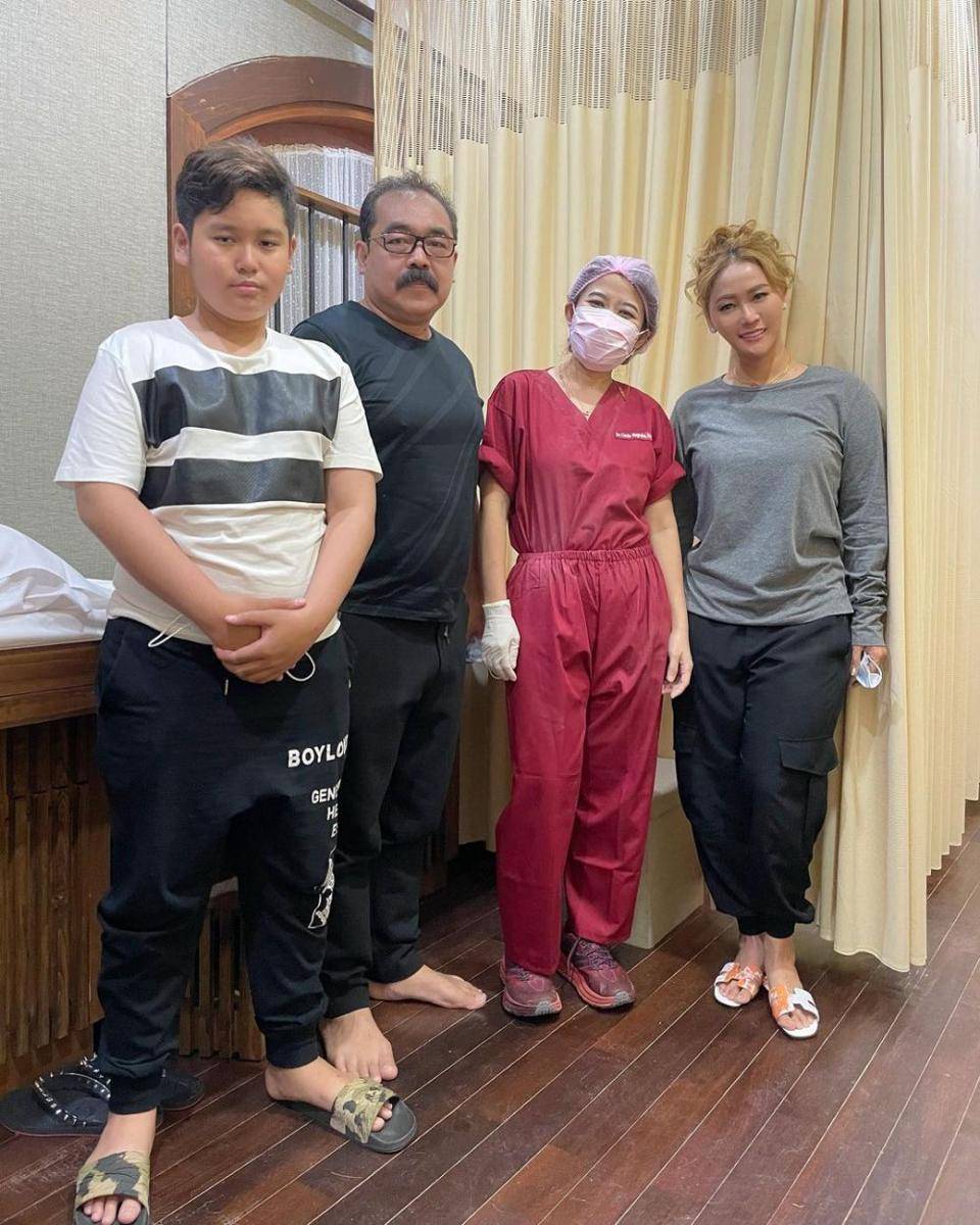 potret terbaru Adam Suseno (Instagram.com/inul.d)
