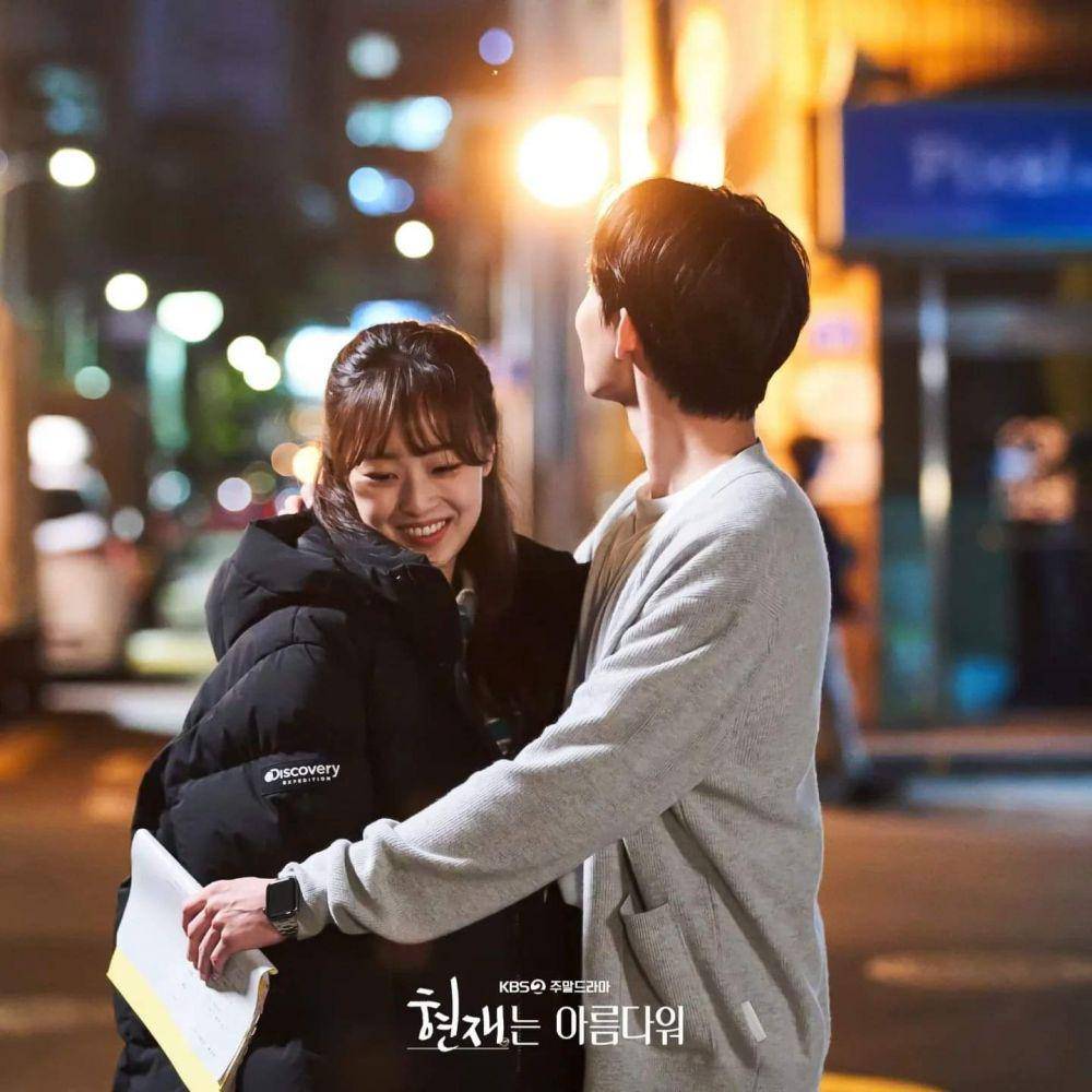 Choi Ye Bin dan Seo Bum June di balik layar It's Beautiful Now (instagram.com/kbsdrama)