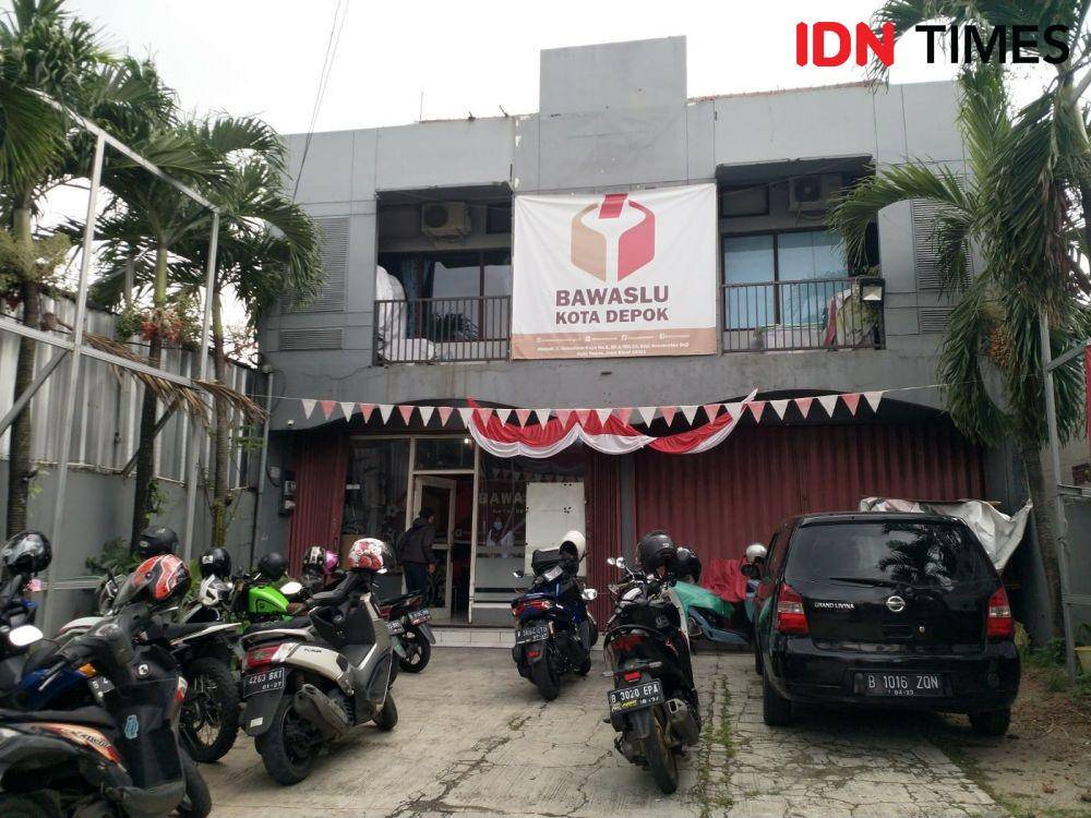 Kantor Bawaslu Kota Depok di Jalan Nusantara, Kecamatan Beji, Kota Depok. (IDNTimes/Dicky)
