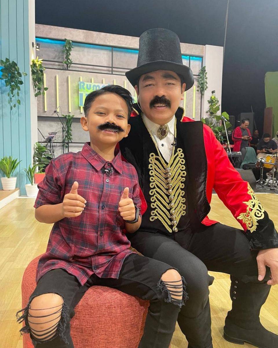 potret terbaru Adam Suseno (Instagram.com/inul.d)