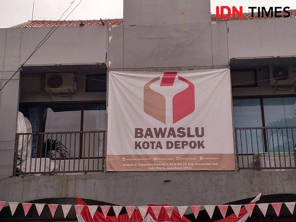 Kantor Bawaslu Kota Depok di Jalan Nusantara, Kecamatan Beji, Kota Depok. (IDNTimes/Dicky)
