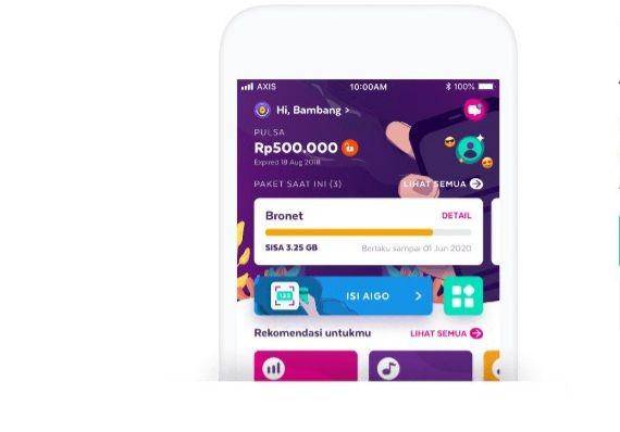 ilustrasi aplikasi AXISNet (dok. axis.co.id)