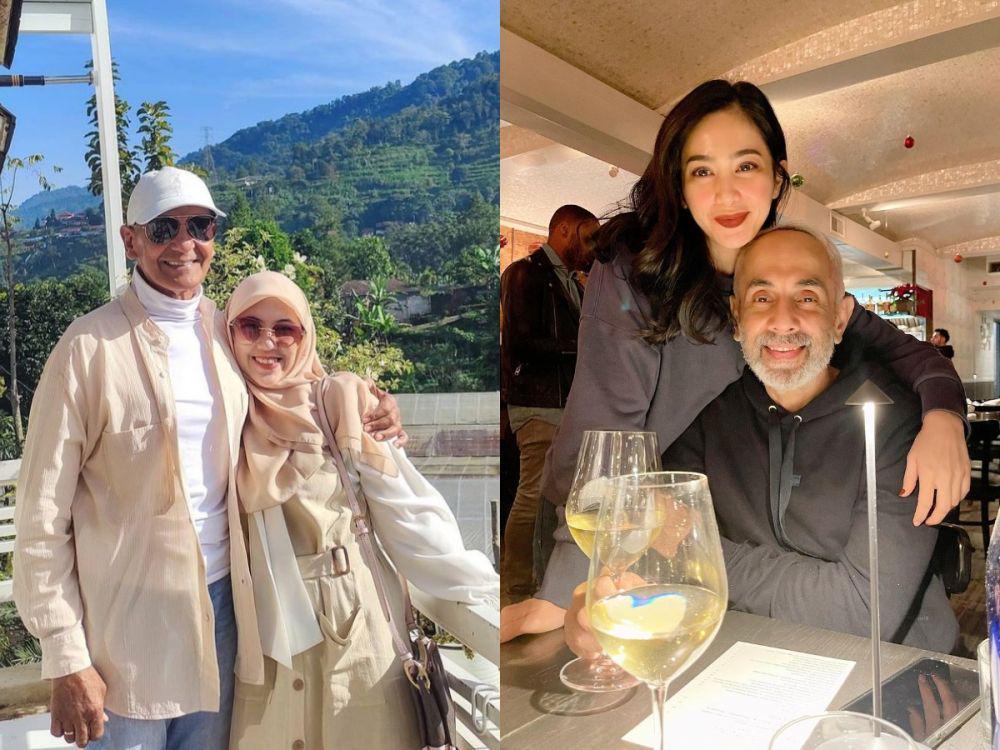 10 Potret Adu Mesra Bunga-Sukhdev dan Mark-Santi, Sama-Sama Bucin!