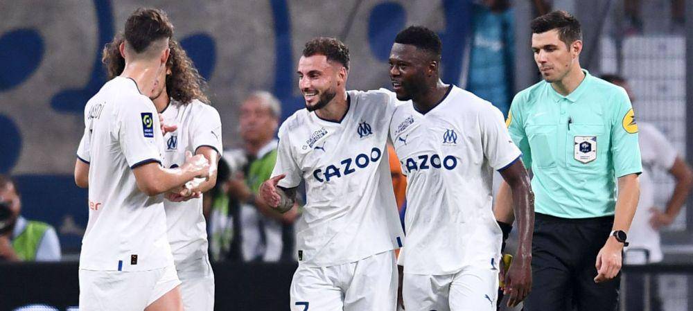 selebrasi gol para pemain Marseille (ligue1.com)