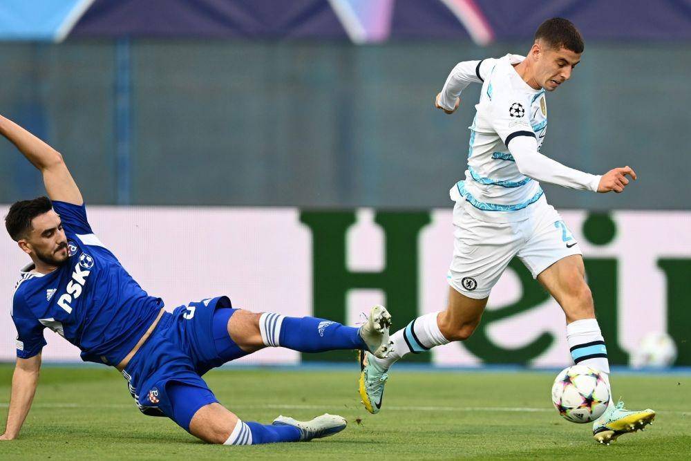 Kai Havertz saat bela Chelsea di laga lawan Dinamo Zagreb (Twitter @ChampionsLeague)