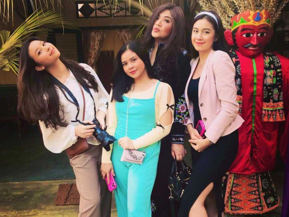 10 Potret Rinoa, Nabila, dan Aquene, Generasi Penerus Kisah Si Doel