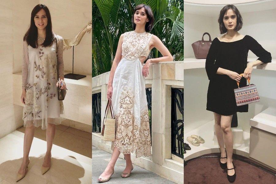 10 Koleksi Baju Pesta ala Model Renata Kusmanto, Ada Gaya Etnik